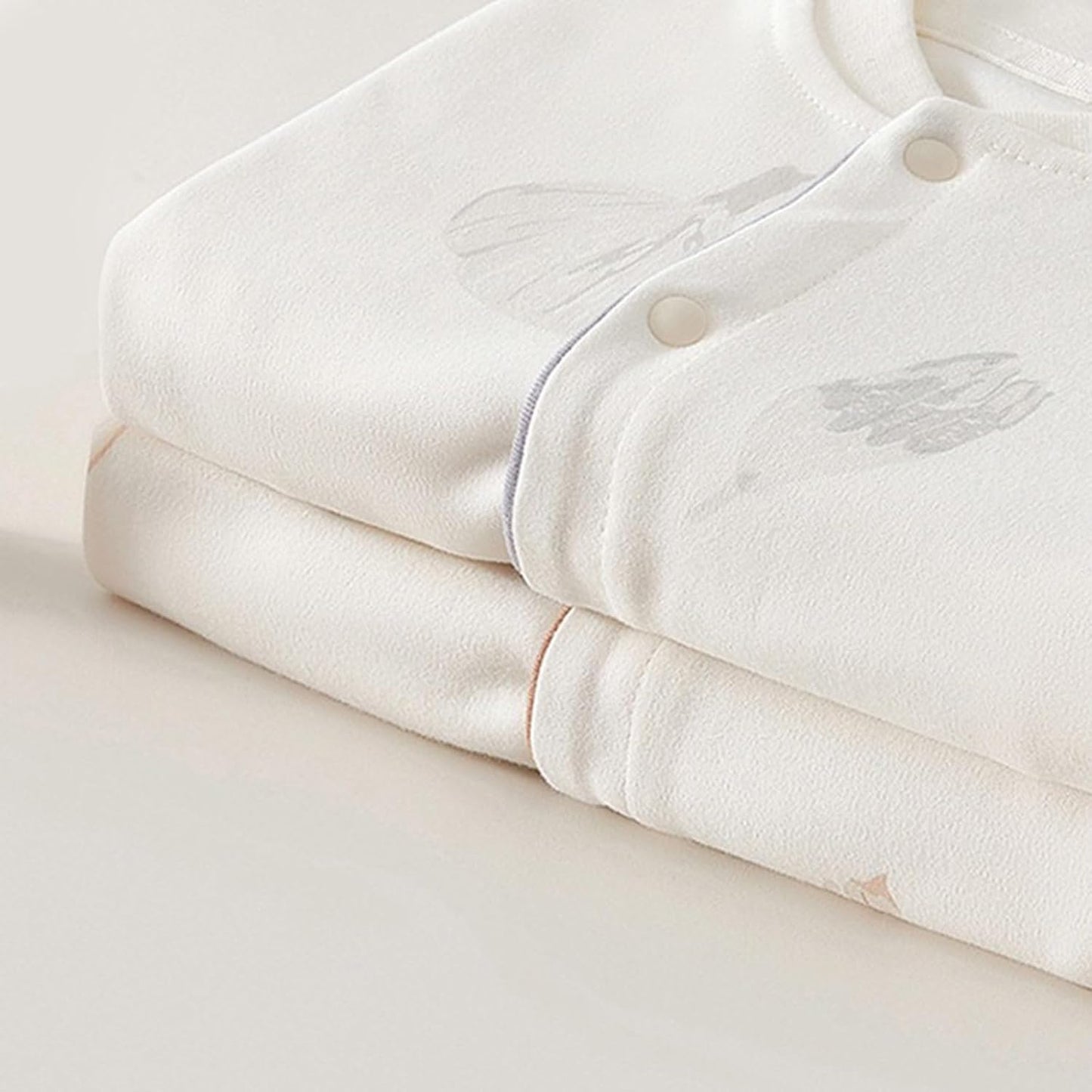 100% Organic Cotton Soft 3-24 Months Baby Romper Jumpsuits for Boys and Girls Unisex Long Sleeve