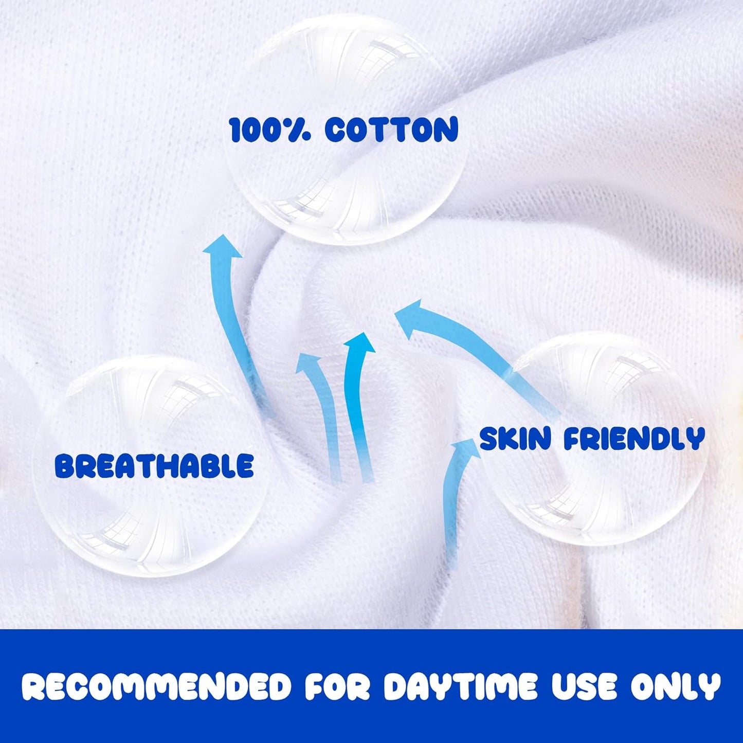 BIG ELEPHANT Toddler Training Pants, Soft Cotton Absorbent Training Underwear for Baby Boys & Girls