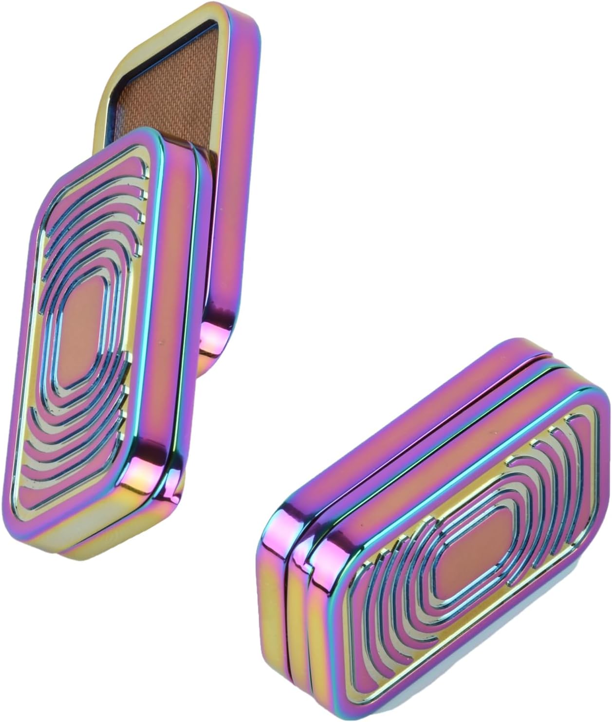 CP3 Metal Fidget Slider Metal Fidget Toys Adults Stress Relief Toy Fidgets for Adults Magnetic Fidget Slider for Adults（EDC Fidget Slider-CP3 X）