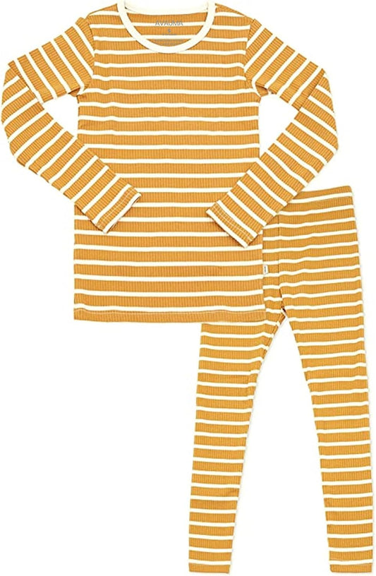 AVAUMA Baby Boys Girls Pajama Set 6M-7T Kids Cute Toddler Snug fit Pjs Cotton Sleepwear