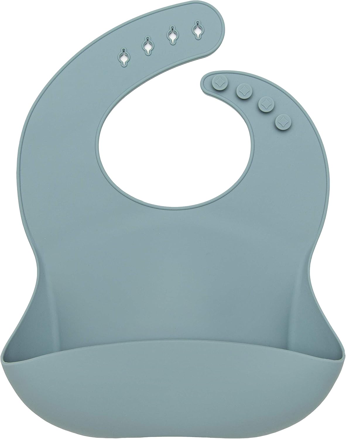 Loulou Lollipop Soft, Waterproof Silicone Feeding Bib