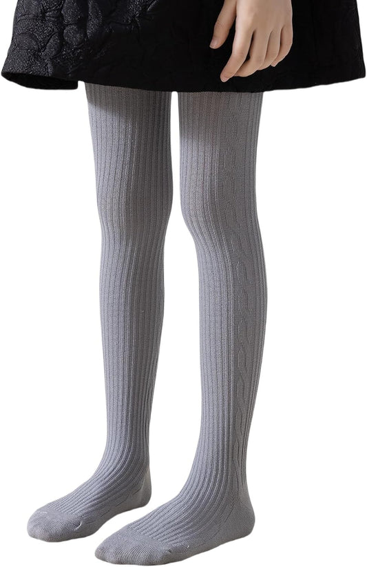 BINIDUCKLING Baby & Toddler Cable Kit Tights for Girls 6 Months - 8 Years