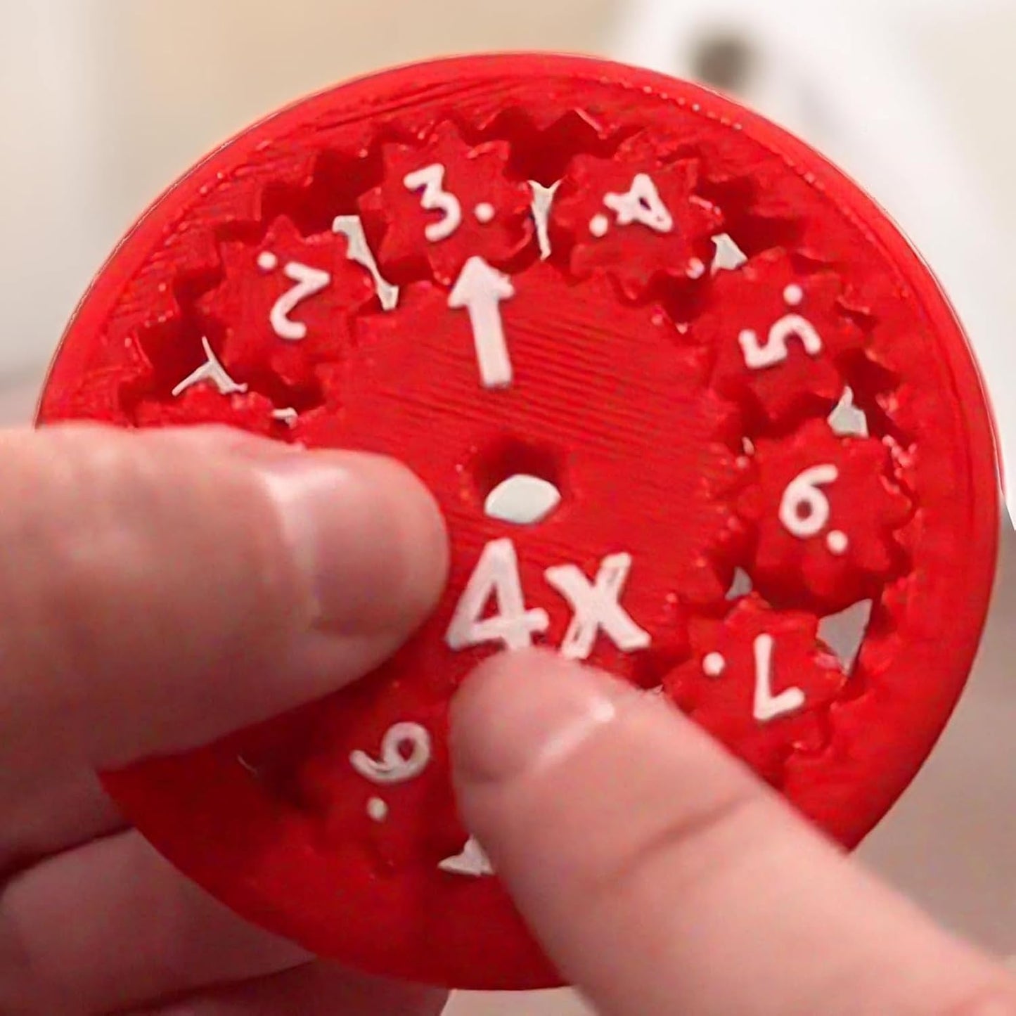 9Pcs Math Fidget Spinners, Math Fidget Toy, Math Facts Fidget Spinners for All Kids - Fidget Learning Game Toy Anxiety Relief Toys for Kids Autism (Multiply Or Divide)