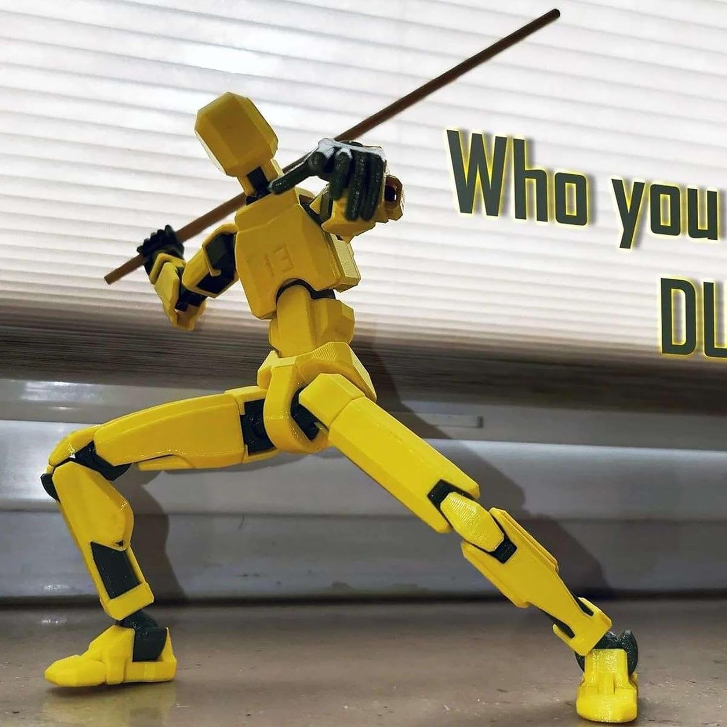 Titan 13 Action Figure, T13 Action Figures 3D Printed Multi-Jointed Movable, Nova 13 Action Figure Lucky 13 Action Figure Dummy 13 Action Figure, Game Gifts Valentines Gifts (Orange)