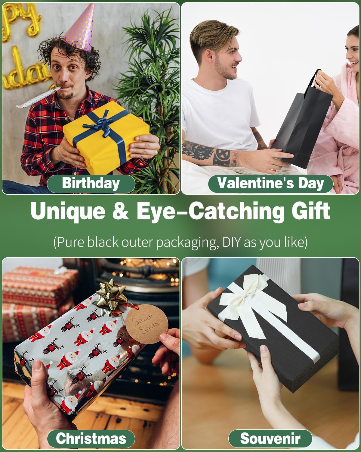 GreenHaven Mini Golf Pen Set, Mini Desktop Golf Gift Golf Ball Club Pen Unique Christmas Stocking Stuffers Funny Birthday Gift for Men Women Adults Golfers Dad Boss Coworker Boyfriend