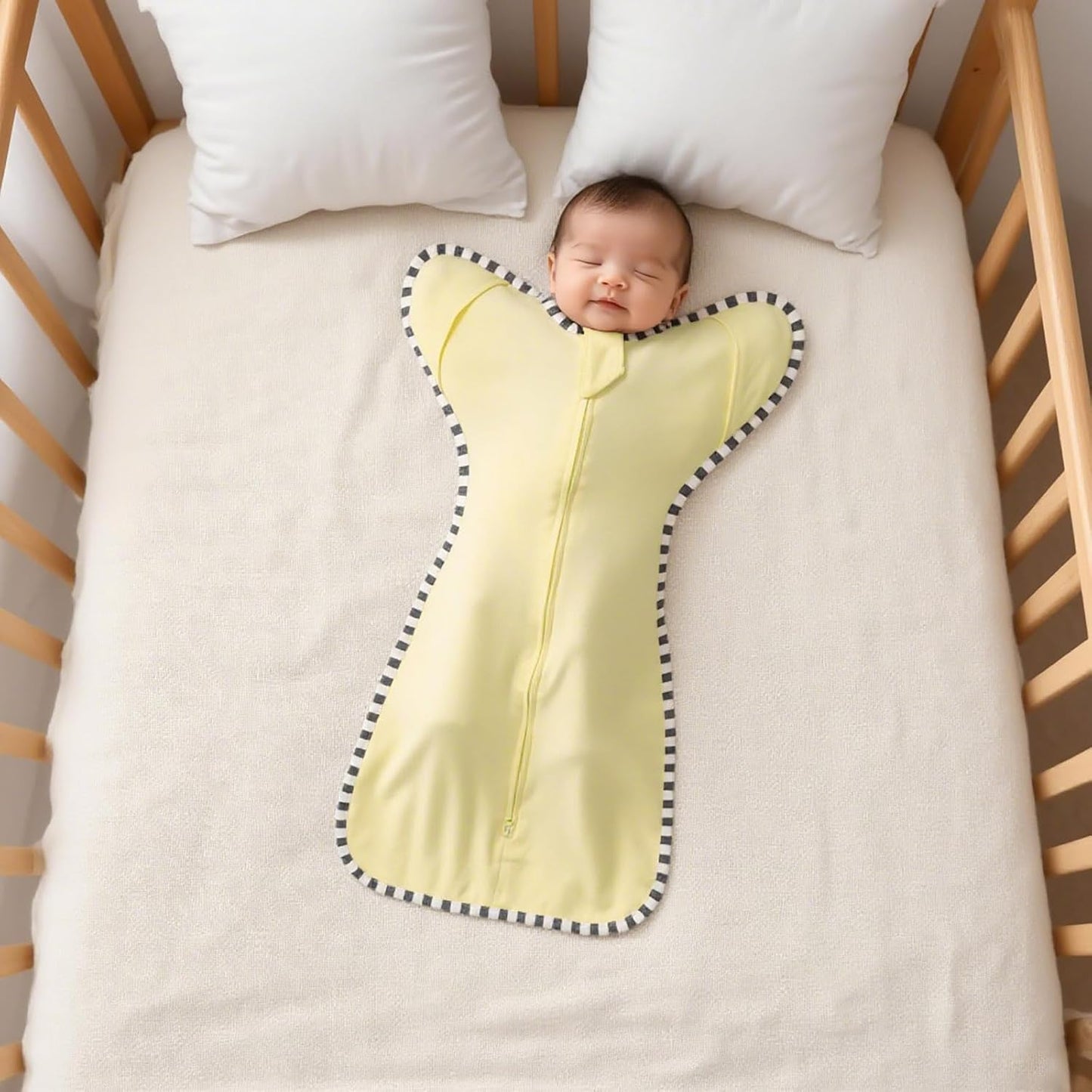 2-Pack Baby Transition Swaddle Set, Breathable Infant Sleep Sack, Soft Swaddling Sack for Boy Girl