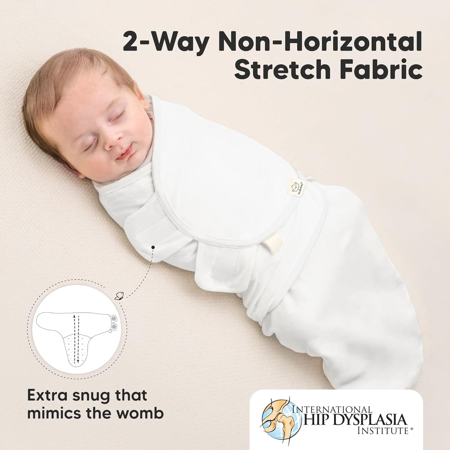 KeaBabies 3-Pack Organic Baby Swaddle Sleep Sacks - Swaddles for Newborns, Infant 0-3 Months, Baby Girls, Boys, Soft & Snug Newborn Sleep Sack, Nursery Swaddling Blankets (Daffodil)