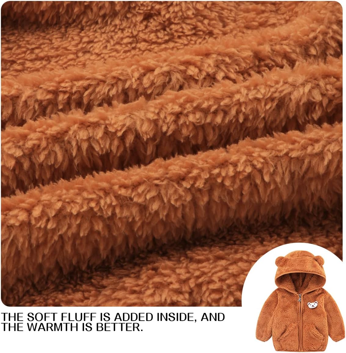 Baby Boy Fleece Jacket Girl Winer Clothes Coat Toddler Boy'S Clothing Sweater