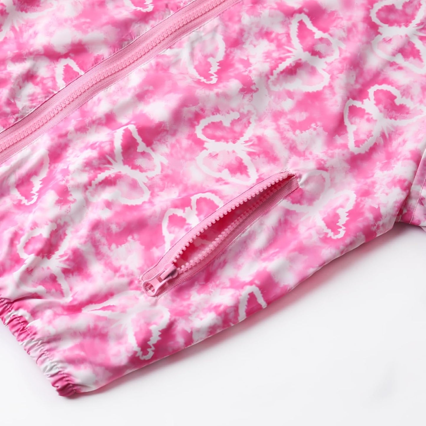 WELAKEN Lightweight Jacket for Girls Kids & Toddler II Girls' Print Water-Resistant Jacket