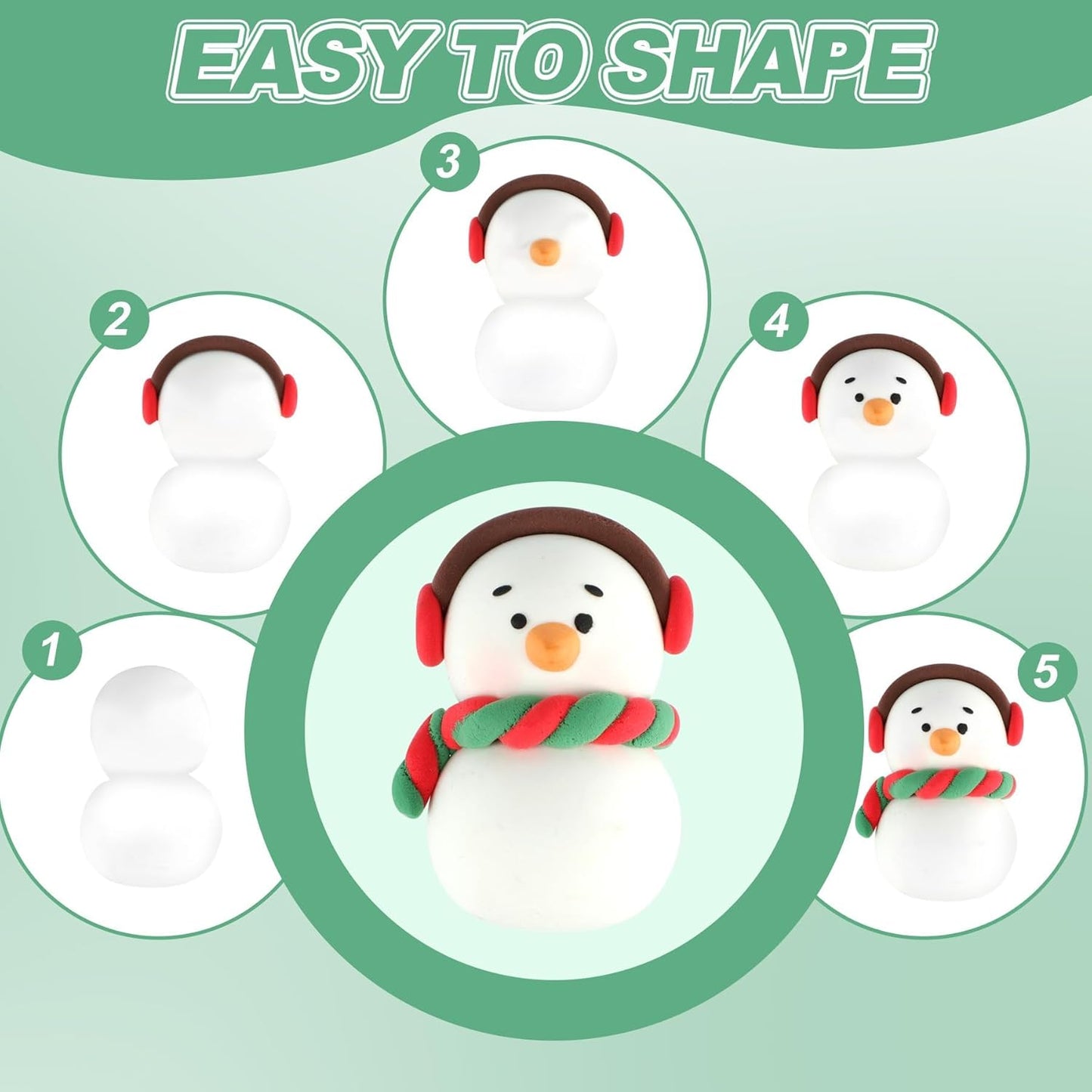 Air Dry Clay 66 Colors, Modeling Clay for Kids, Model Magic Clay, DIY Molding Clay Kit with Sculpting Tools, Soft & Ultra Light, Art and Crafts for Boys and Girls 3-12 Years Old.