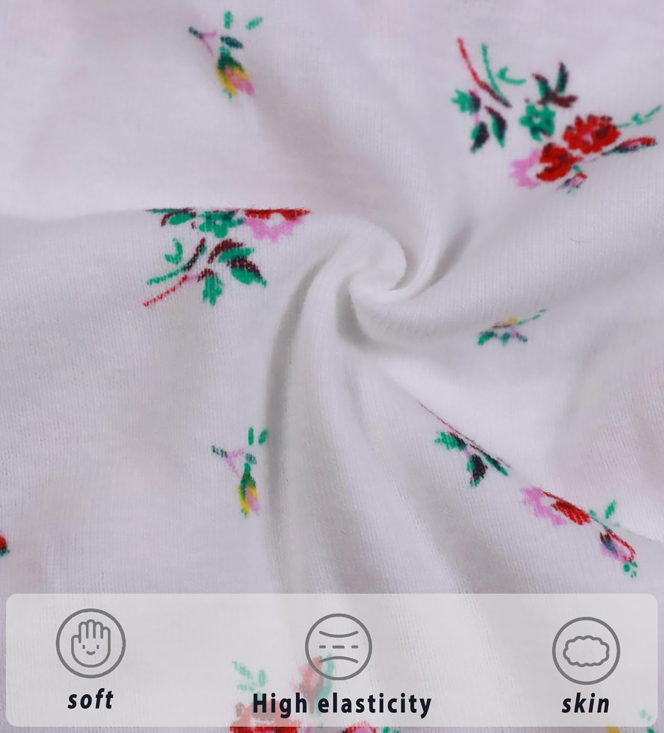 Hahan Girls Soft Panties Toddler Girls Cotton Underwear Kids Briefs