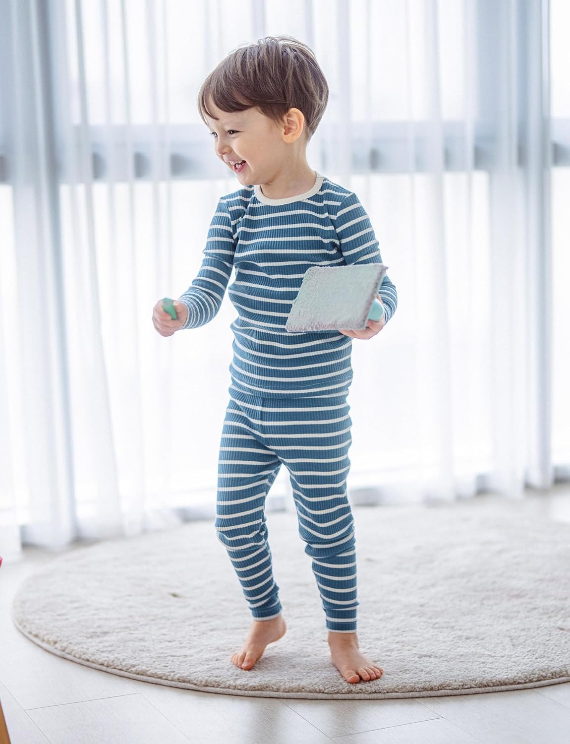 AVAUMA Baby Boys Girls Pajama Set 6M-7T Kids Cute Toddler Snug fit Pjs Cotton Sleepwear