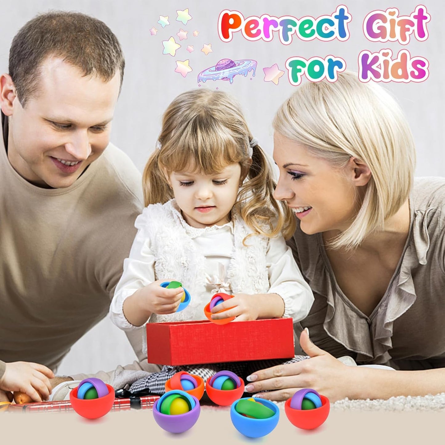 Fidget Toys for Adults, Fidget Stocking Stuffers for Adults, Gifts for Boys Girls Teens Kids Christmas New Year, ADHD Autism Stress Relief Finger Toys