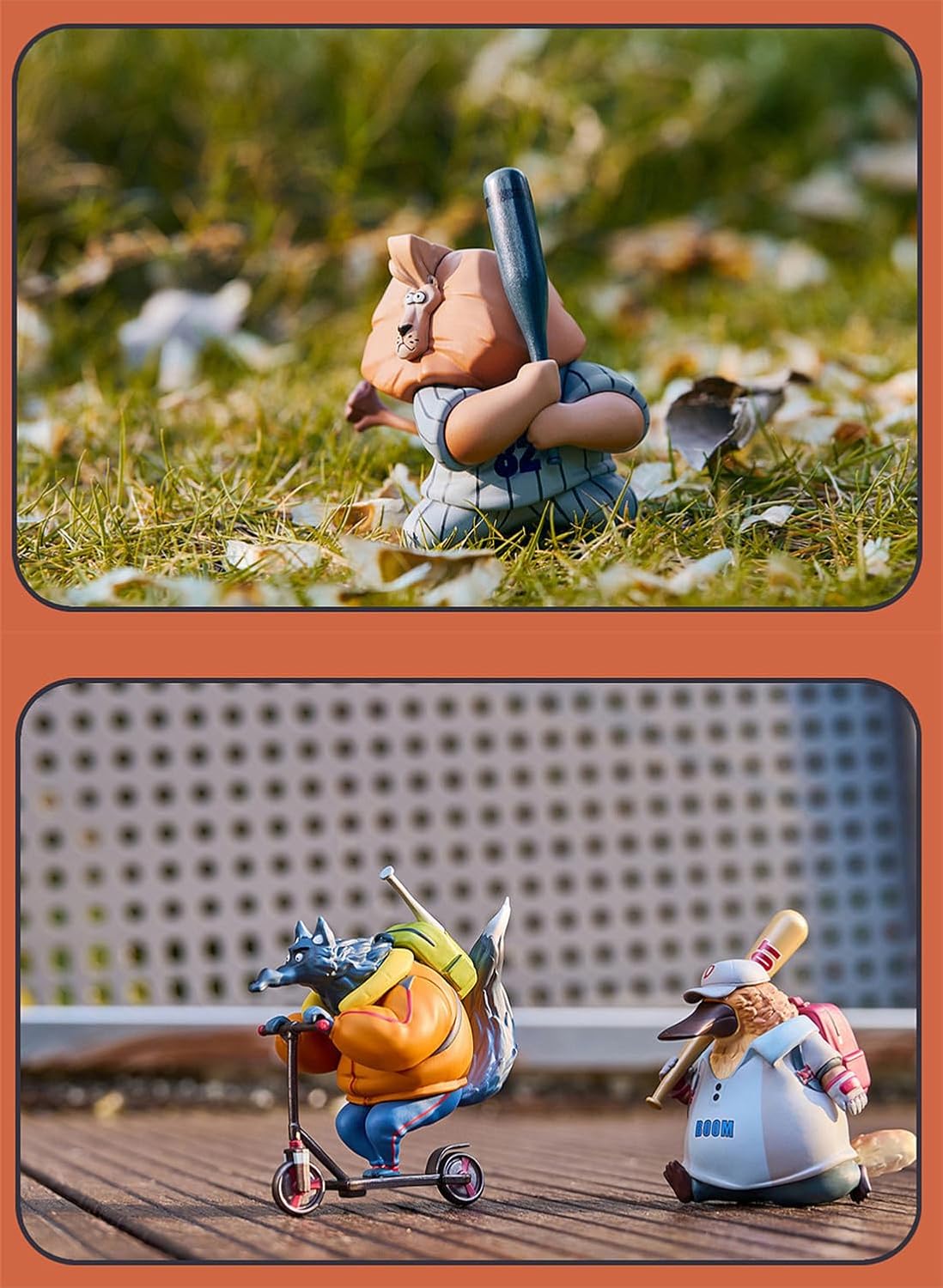 Animal Baseball Team Series Blind Box Figures 1PC Random Art Cute Sport Collectibles Birthday Gift