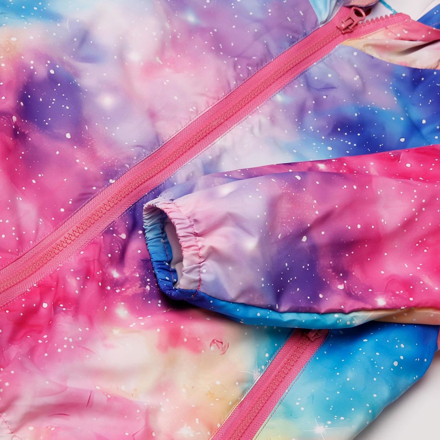 WELAKEN Lightweight Jacket for Girls Kids & Toddler II Girls' Print Water-Resistant Jacket