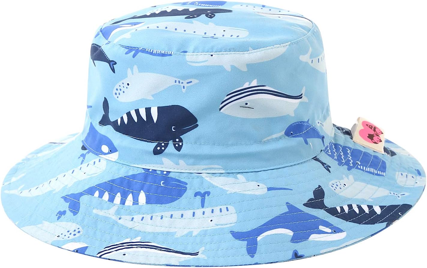 Home Prefer UPF50+ Wide Brim Sun Hat Boys Girls Sun Protection Hat Zoo Beach Swim Safari Bucket Hat for Baby Toddler Kid