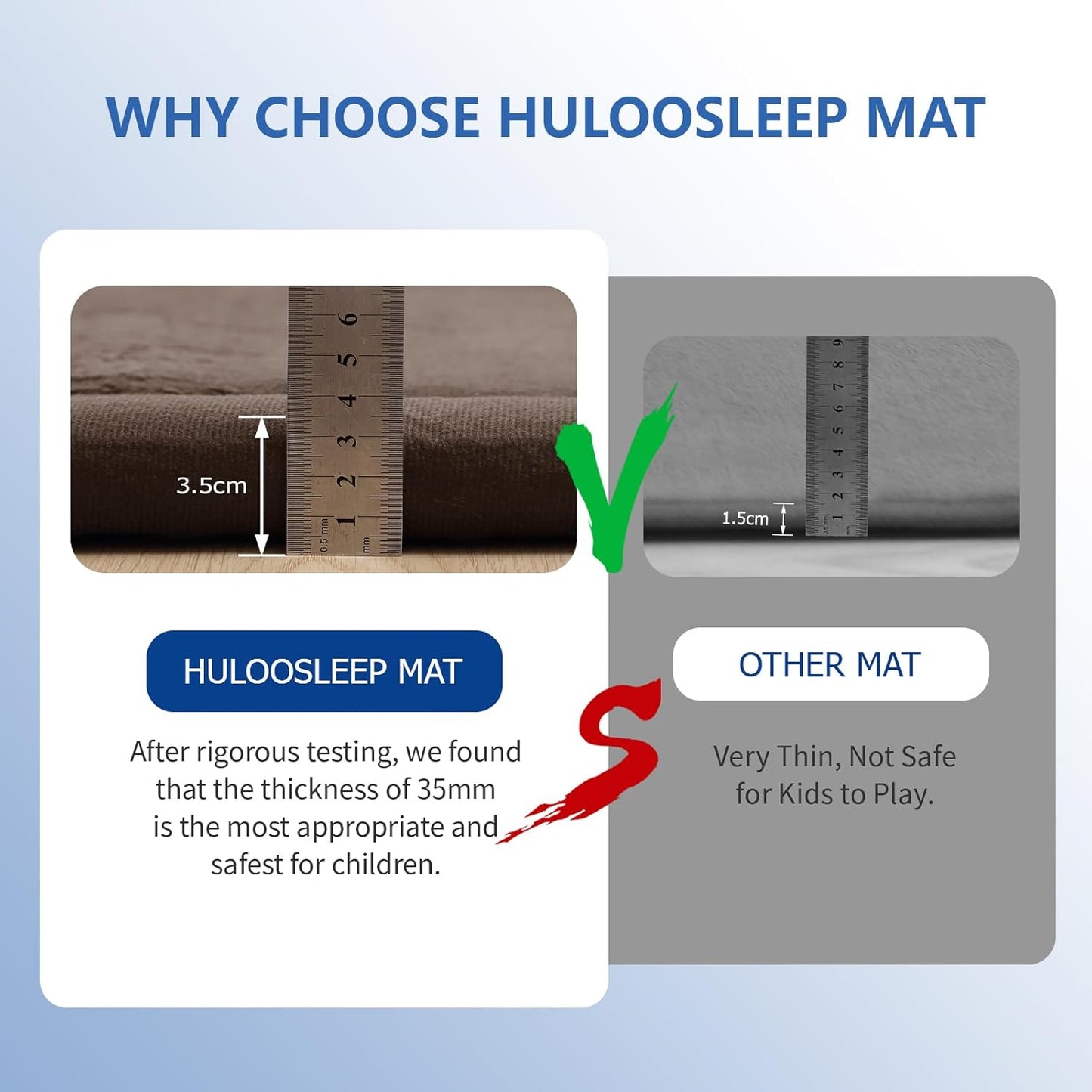 Baby Play Mat for Floor,1.3" Thick Memory foam Tummy Time Mat for Toddlers,Infants,kids,Water-Repellent Soft Nursery Rug ,79"×118" Extra Large Non Slip for Crawling&Yoga,Tatami Style for Living Room(Dark Brown)