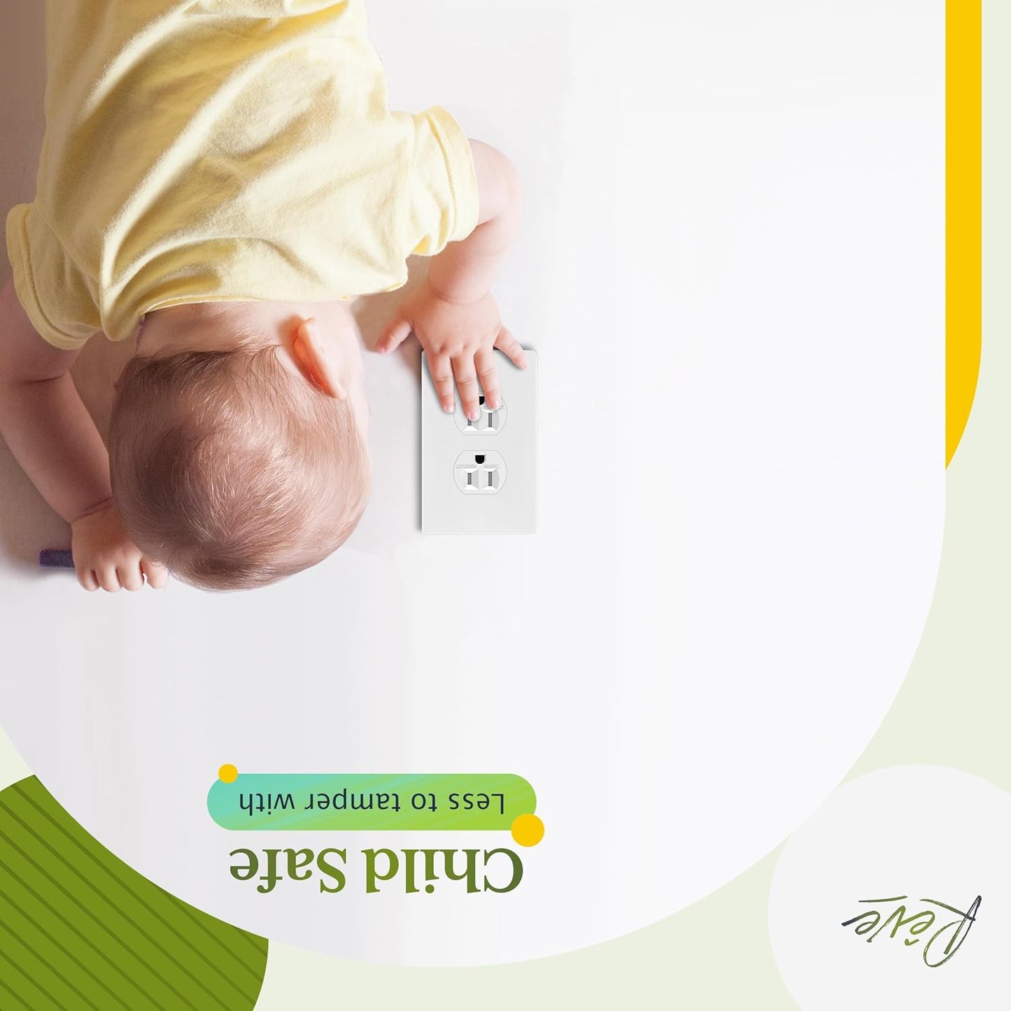 TG Screwless Duplex Wall Plate Covers, Child Safe Receptacle Outlet Covers, Size 1-Gang 4.68"x 2.93",Unbreakable Polycarbonate Thermoplastic,SP-S1-W-10PCS,Glossy, White, 10 Pack