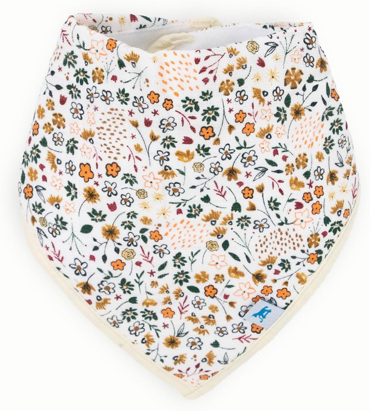 Little Unicorn Cotton Muslin with Fleece Bandana Bib