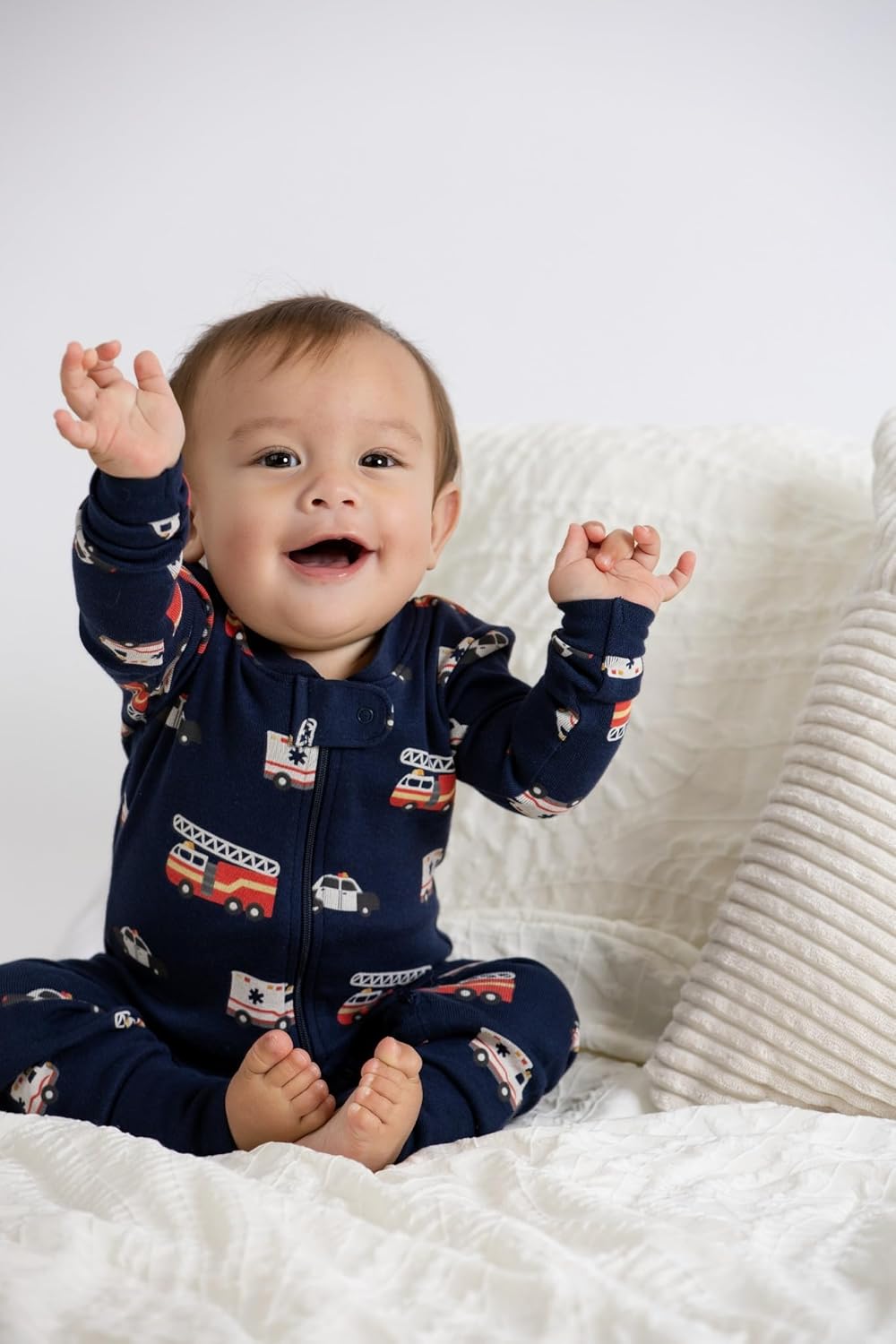 MONICA + ANDY Baby Organic One-Piece Baby Pajamas