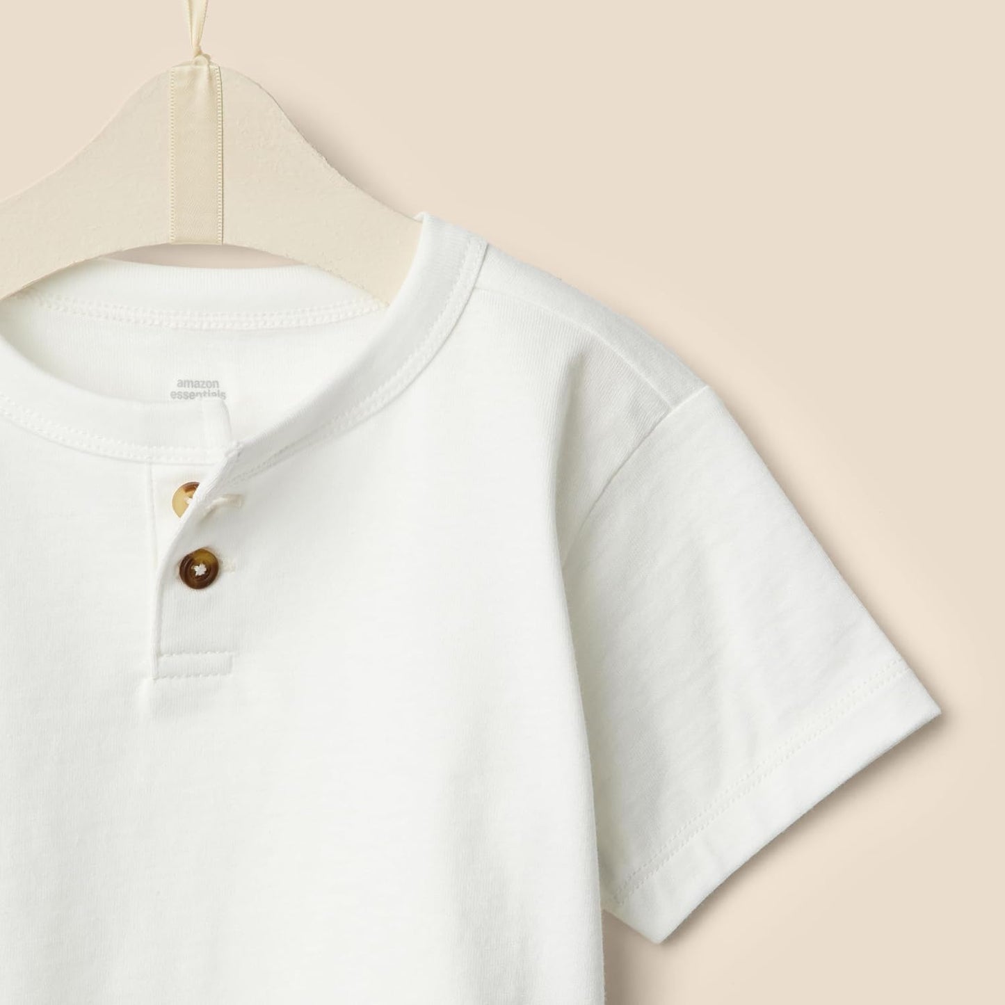 Amazon Essentials x Sofia Grainge Toddlers and Baby Boys' Short Sleeve T-Shirts, Pack of 2