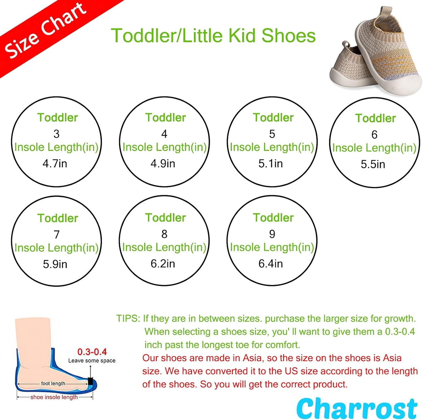 Baby First-Walking Shoes 1-4 Years Kid Shoes Trainers Toddler Infant Boys Girls Soft Sole Non Slip Cotton Canvas Mesh Breathable Lightweight TPR Material Slip-on Sneakers Outdoor