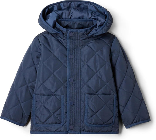 Amazon Essentials x Sofia Grainge Unisex Toddlers and Babies' Midweight Field Jacket with Hood