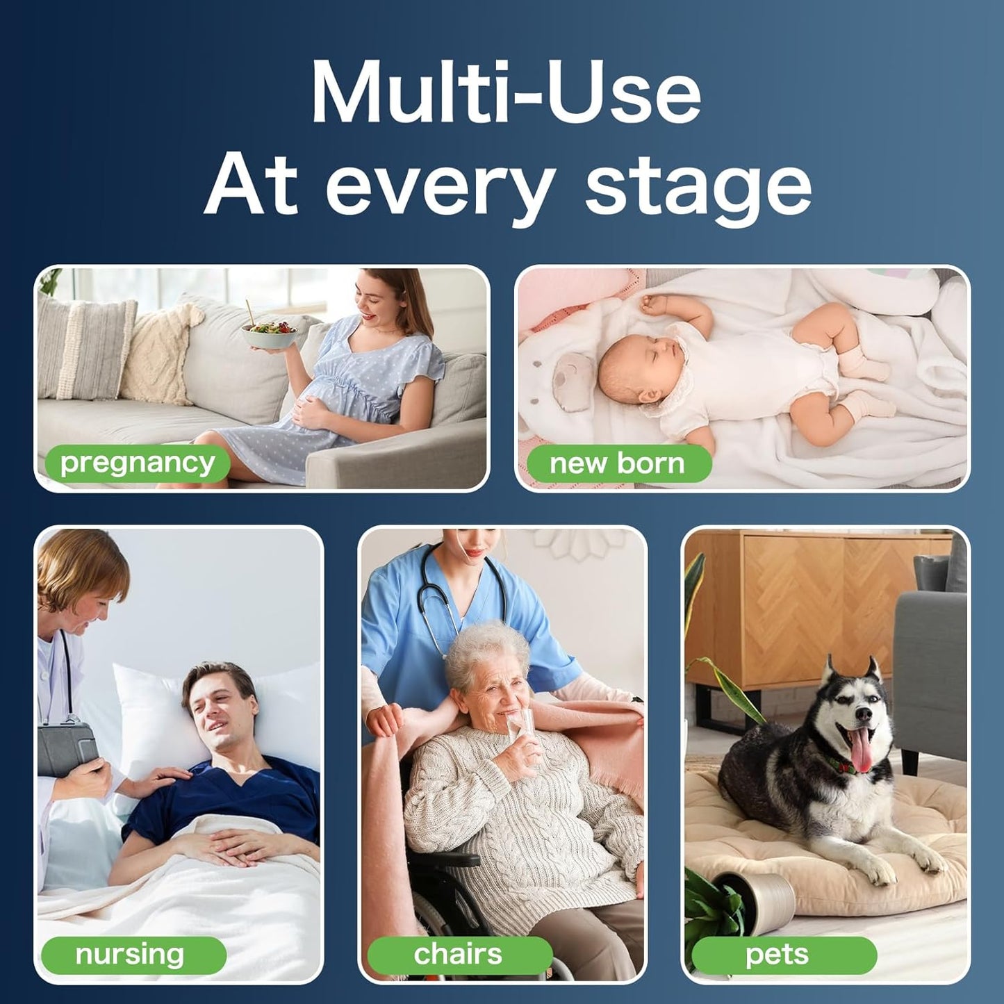 Disposable Pads 23"×36" (150pcs) Moderate Absorbent Underpads Incontinence Bed Pads Disposable Chucks, Pee Pads for Kids, Adults and Pet