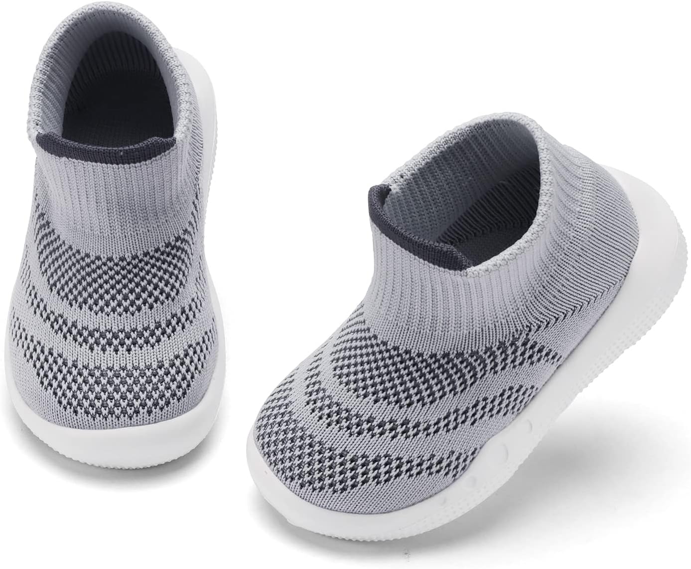 Engtoy Baby Shoes & Socks - Non-Slip Breathable Slippers with Soft Rubber Sole - Baby Boys & Girls Slip On Sneakers