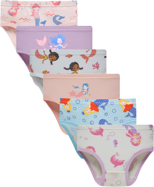 Boboking Soft Cotton Underwear Toddler Girls'Briefs Soft Undies