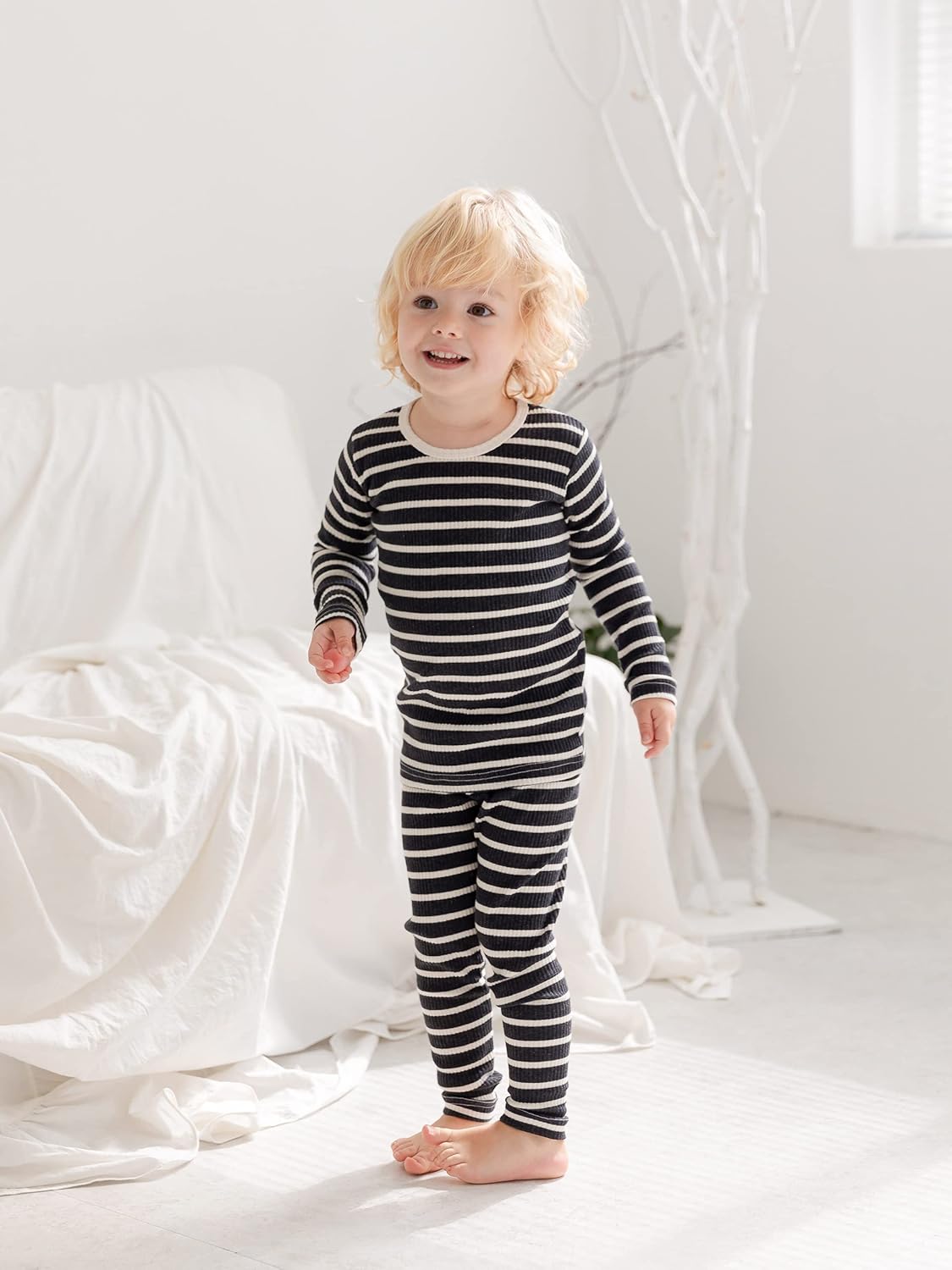 AVAUMA Baby Boys Girls Pajama Set 6M-7T Kids Cute Toddler Snug fit Pjs Cotton Sleepwear