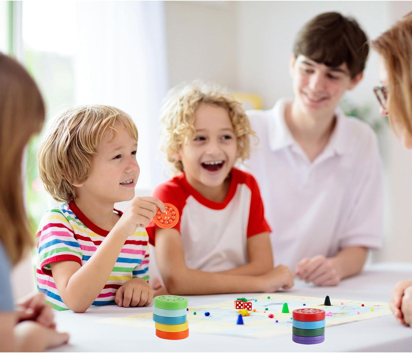 HengLiSam Math Fact Fidget Spinner, Classrooms Learn Math Multiplication and Division Tools, Math Learning Education for Students, Parent-Child Math Fidget Toys Games