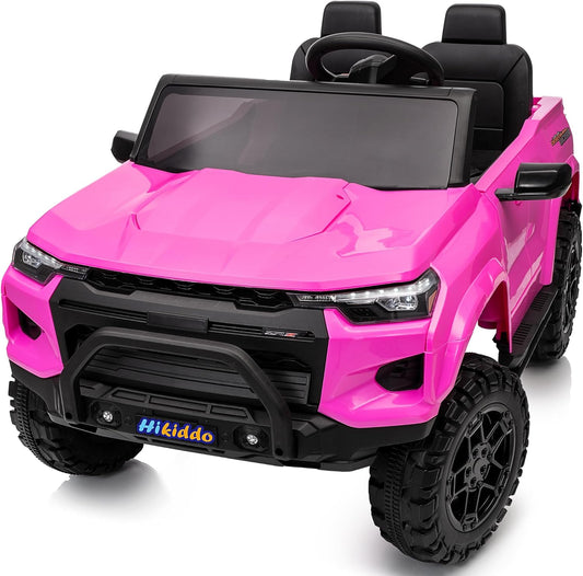 24V 2 Seater Ride on Toy for Big Kids, Electric SUV Kids Car to Drive w/Parent Remote, 2WD/4WD Switchable - Pink