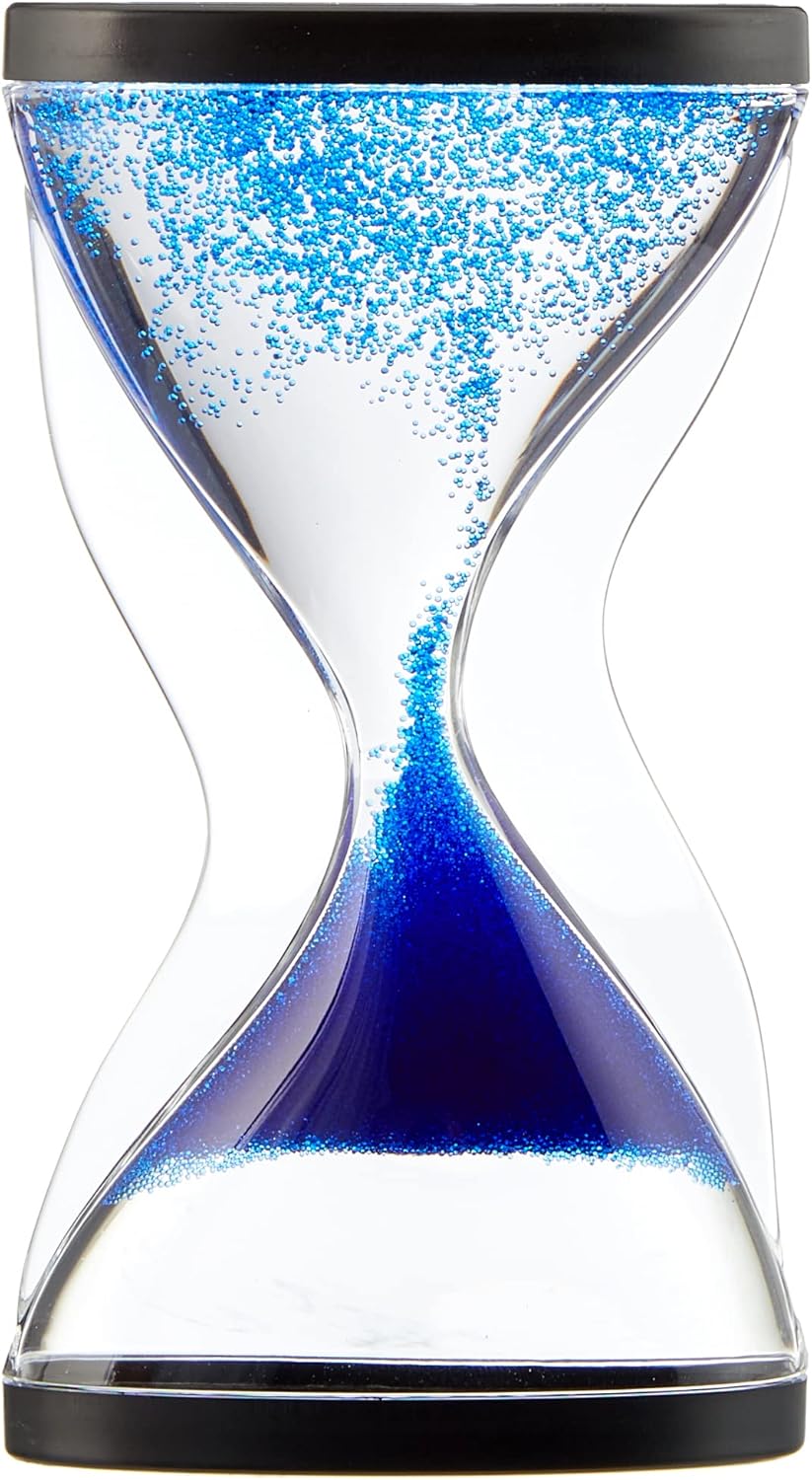 Sand Timer Hourglass 10 Minutes Sandglass Timer Sand Clock for Kids Games Classroom Kitchen Home Office Decoration