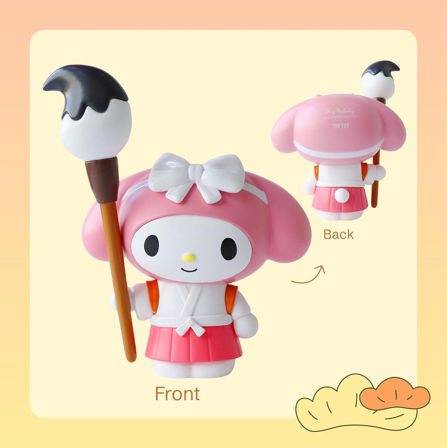 Top Toy Up Town Day, Hello Kitty Collectible Blind Box Figures, Home Decor for Any Room, Stationary Desk Accessories, for Birthdays or Holidays Like Christmas, Whole Set