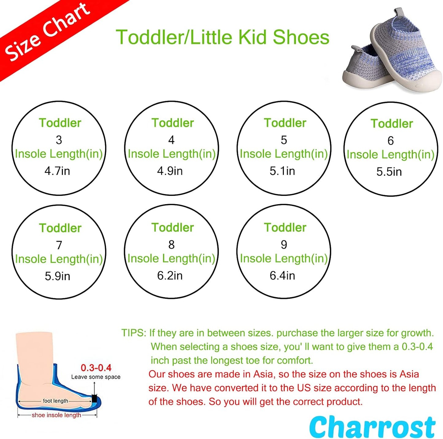 Baby First-Walking Shoes 1-4 Years Kid Shoes Trainers Toddler Infant Boys Girls Soft Sole Non Slip Cotton Canvas Mesh Breathable Lightweight TPR Material Slip-on Sneakers Outdoor