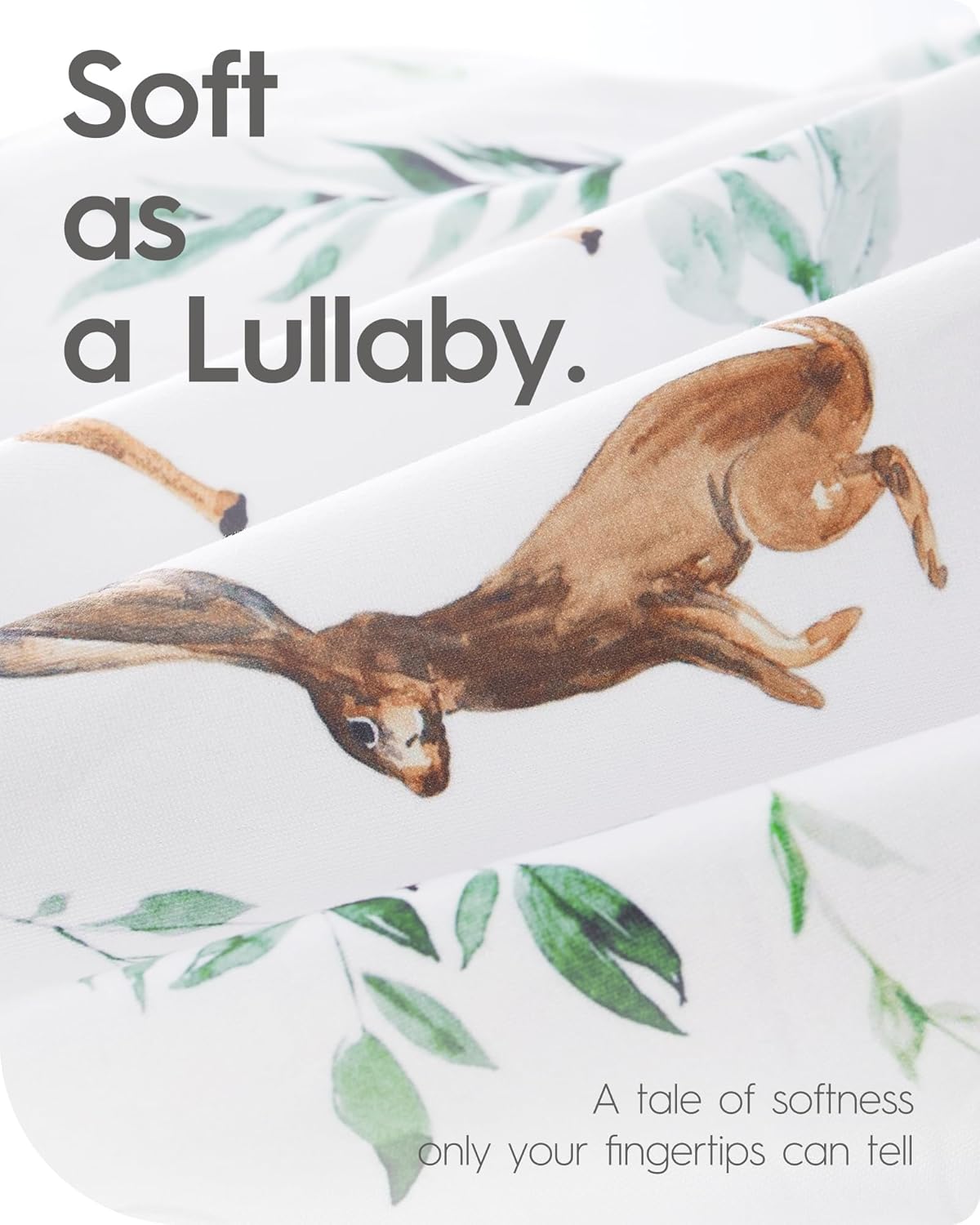 Premium Soft Crib Sheets for Boys, Ultra Breathable Crib Fitted Sheet, Super Stretchy Baby Bed Sheets 28''x52''x9'' Extra Deep Pocket