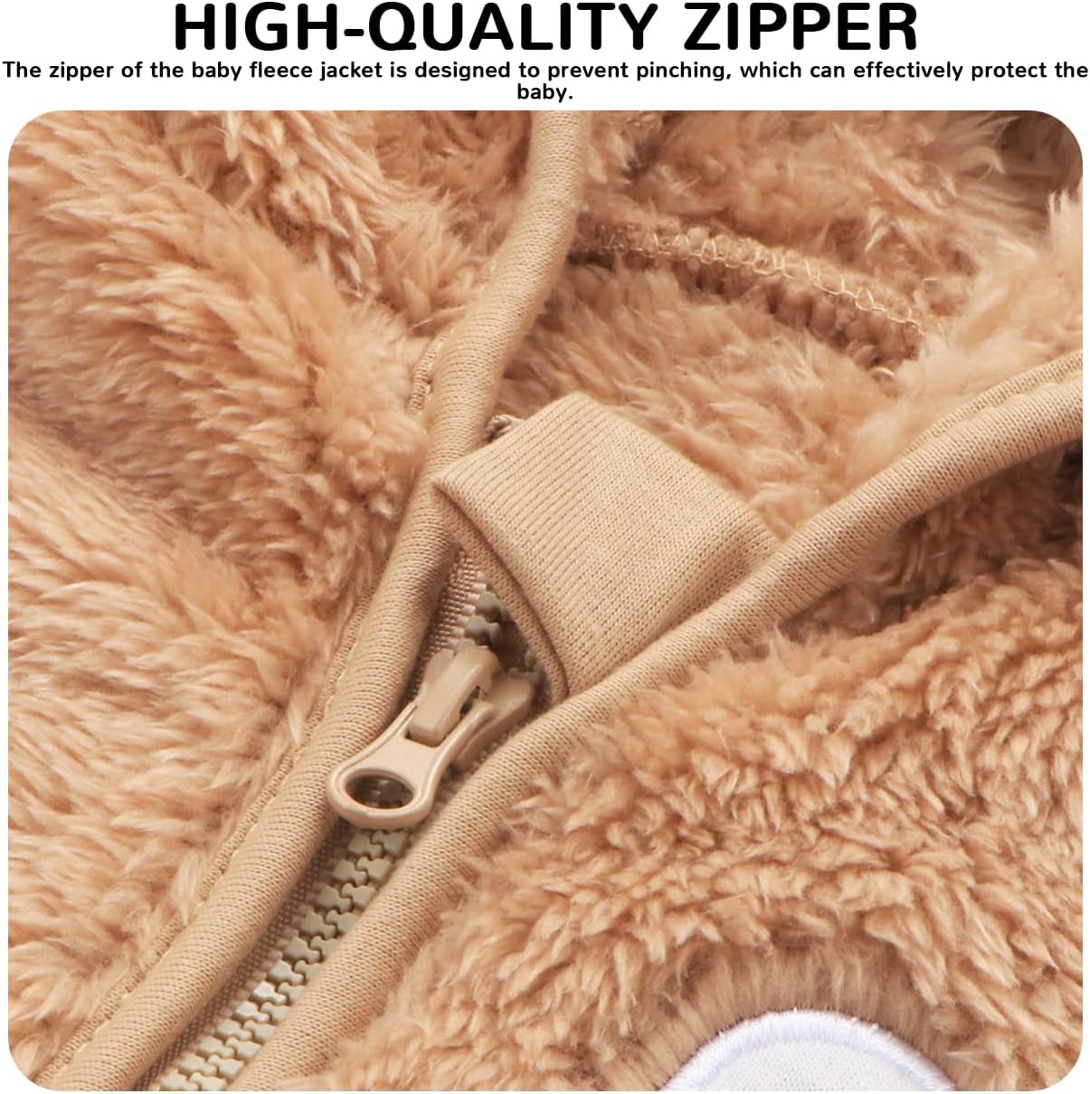 Baby Boy Winter Fleece Coat Toddler Girl Jacket Infant With Hood Panda Outerwear