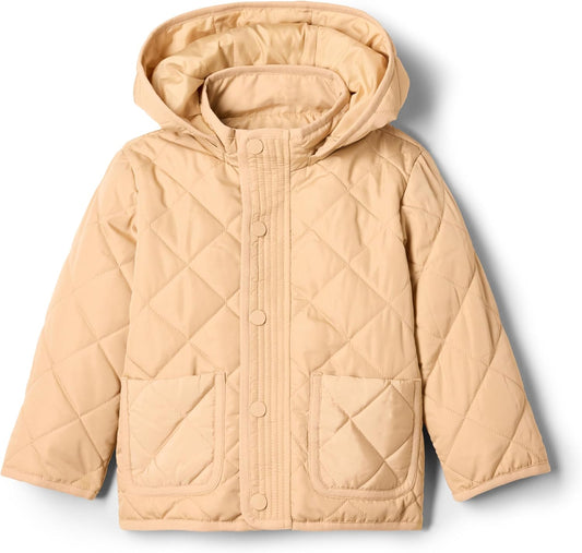 Amazon Essentials x Sofia Grainge Unisex Toddlers and Babies' Midweight Field Jacket with Hood