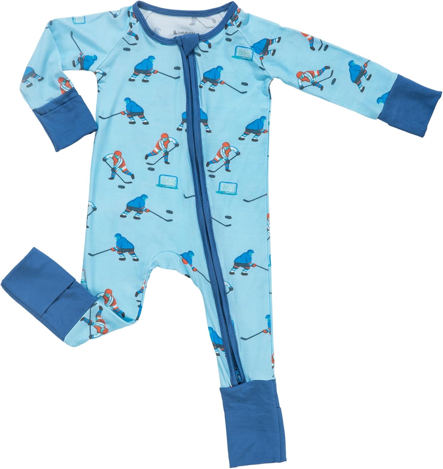 LollyBanks Baby Pajamas, Baby Romper 95% Bamboo Viscose and 5% Spandex