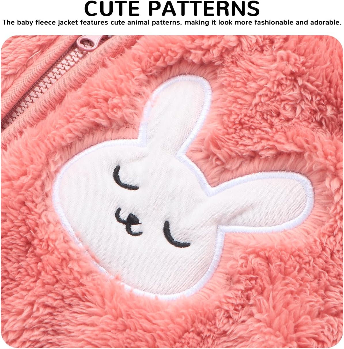 Baby Boy Winter Fleece Coat Toddler Girl Jacket Infant With Hood Panda Outerwear