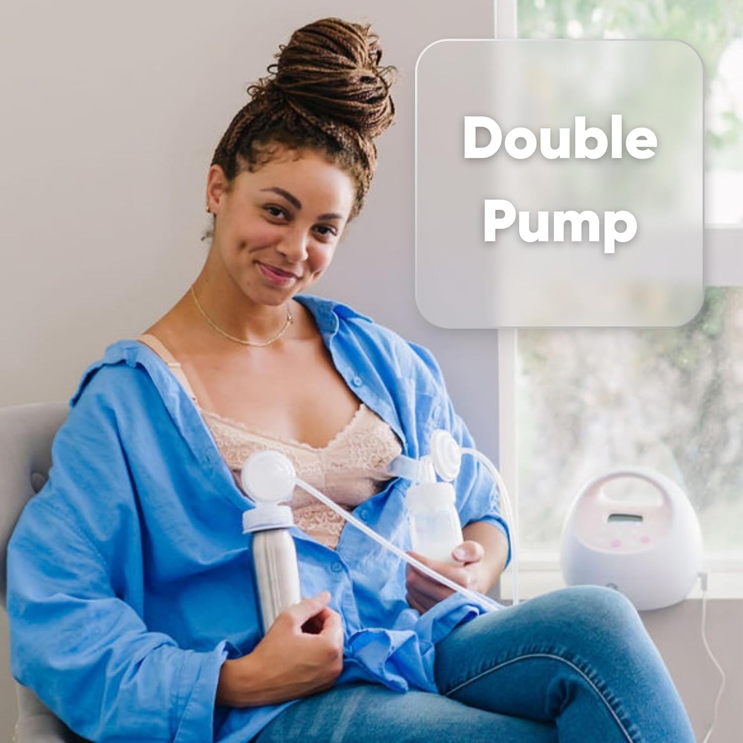 CERES CHILL OG Breastmilk Chiller, Reusable Storage Container, Up to 34 oz. - Bottle Cooler Keeps Milk at Safe Temperatures for Up to 20 Hours, Connects w/Most Pumps (White)