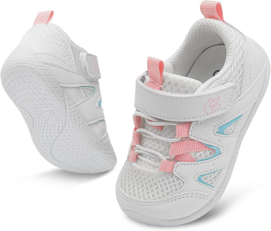 LeIsfIt Baby Shoes Boys Girls First Walking Shoes Non-Slip Toddler Breathable Sneakers Infant Sneakers