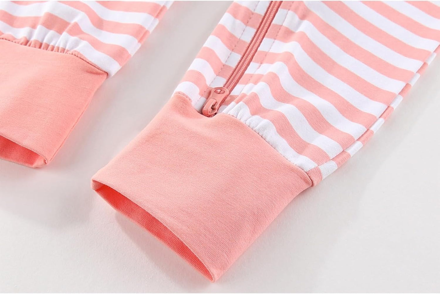 2 Pack Unisex Baby Short Sleeve Rompers 2 Way Zipper New Born One-Piece Jumpsuits 0-24Months Infant Outfits