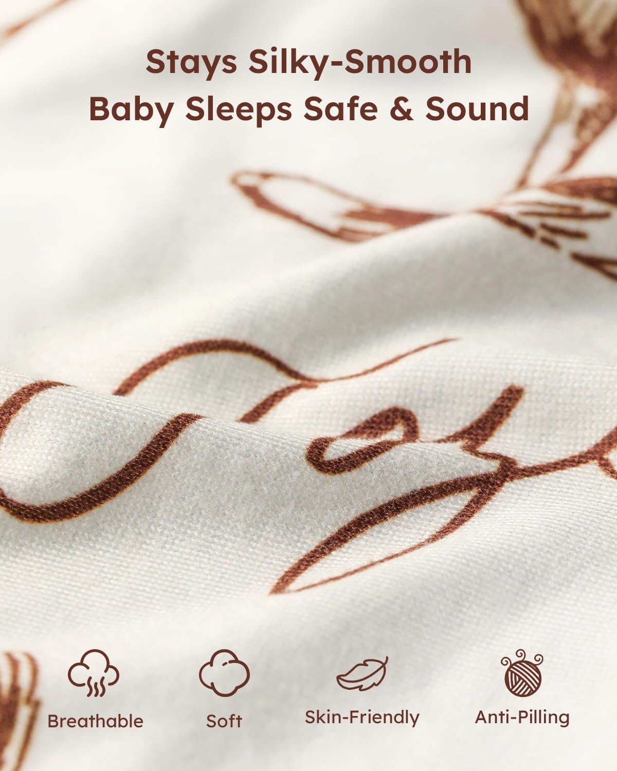 Yoofoss Baby Crib Sheets 2 Pack for Boys and Girls - 52x28 Fitted Crib Sheet Neutral Fits for Standard Crib and Toddler Mattress, Ultra Soft Breathable Microfiber Rocking Horse