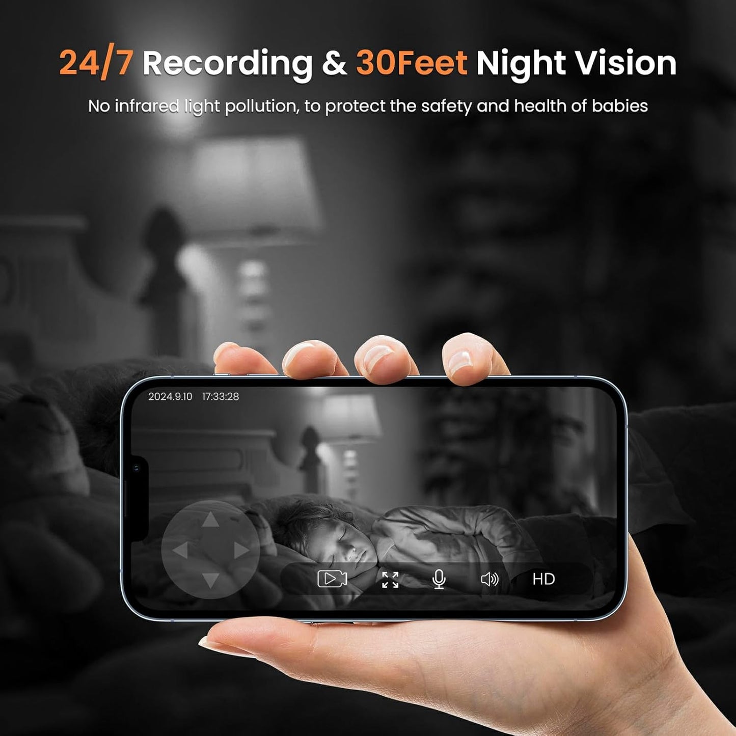 Pet Camera 360° Home Security Cameras (3 Pack)