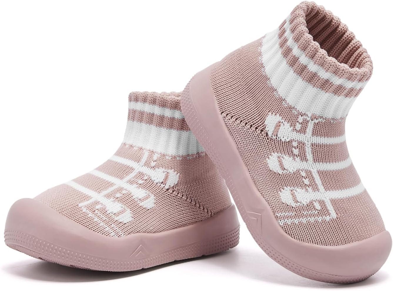 Engtoy Baby Shoes & Socks - Non-Slip Breathable Slippers with Soft Rubber Sole - Baby Boys & Girls Slip On Sneakers