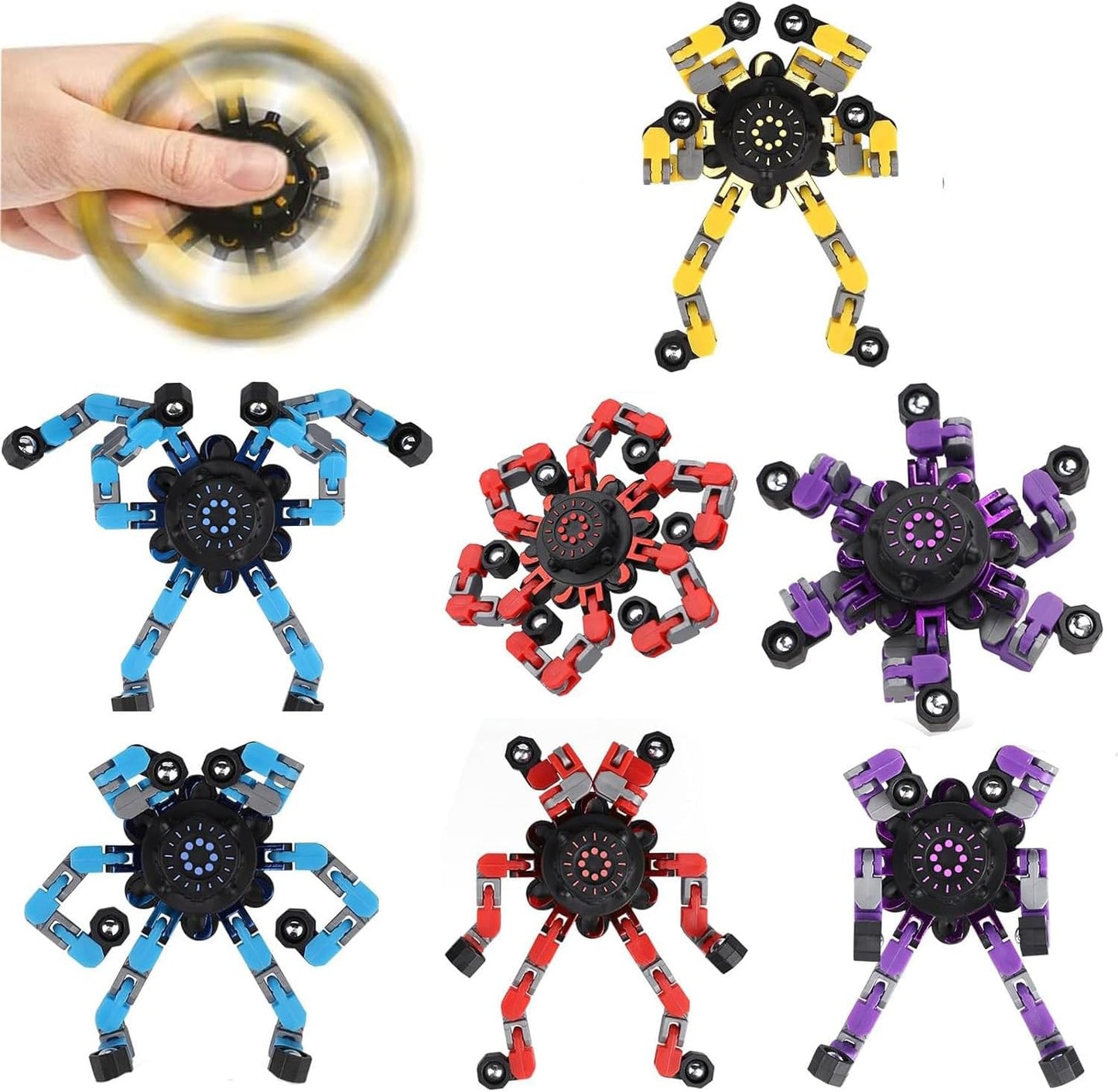 5 PCS Fidget Toys Set,Relieves Stress Anxiety Fidget Toys for Kids and Adults with Add,ADHD, Autism or Anxiety