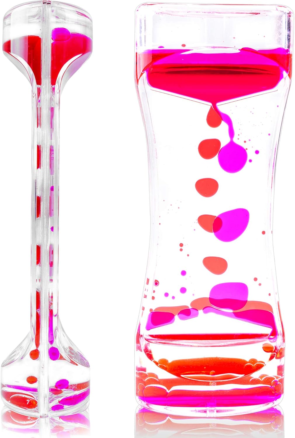 Super Z Outlet Liquid Motion Bubbler for Sensory Play, Fidget Toy, Children Activity, Desk Top, Assorted Colors (4 Pack)