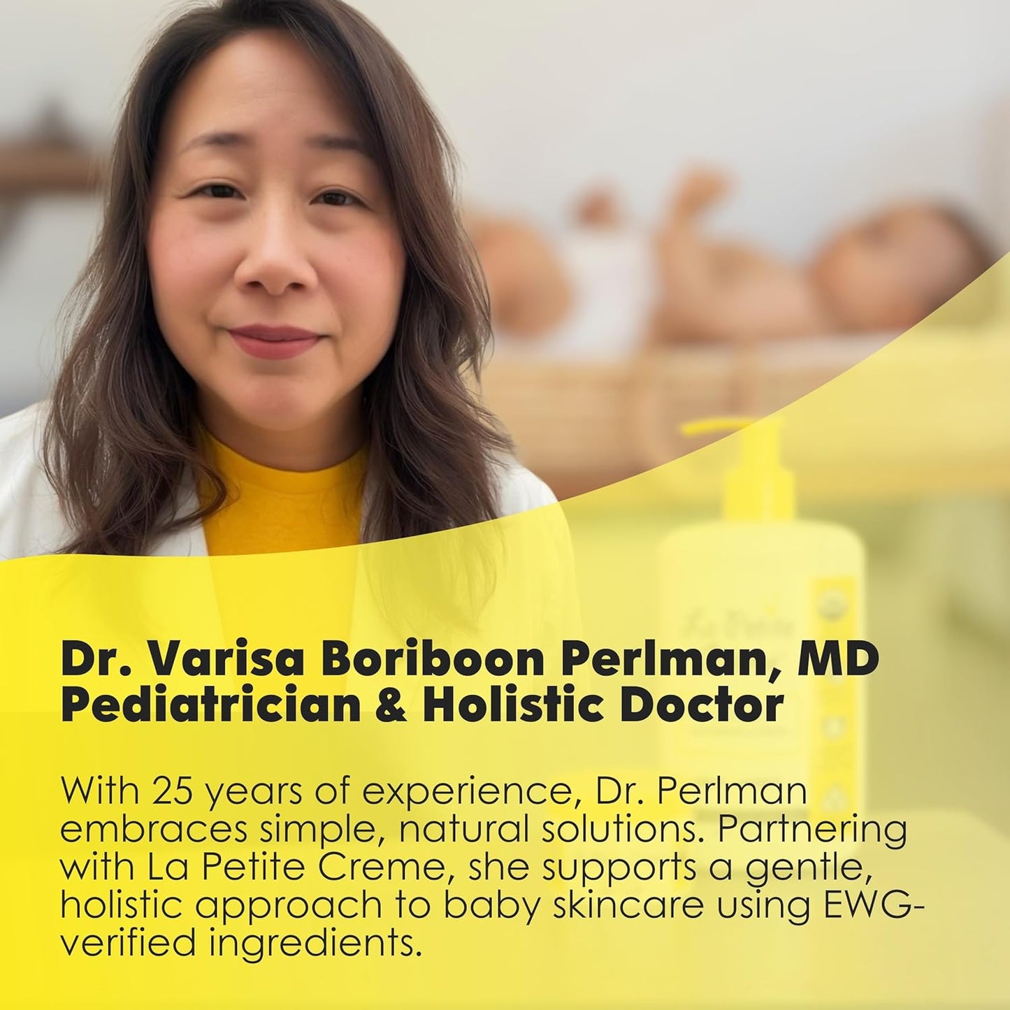 La Petite Creme French Premium Diapering Lotion - Diaper Cream Alternative to Baby Wipes - Moisturizer & Skin Cleanser - USDA Certified Organic Ingredients - Baby Essentials (2 Bottles of 20 oz)